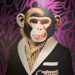 Логотип партнёра сервиса чаевых Black monkey