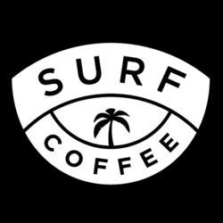 Логотип партнёра сервиса чаевых Surf Coffee x Val D’Isere