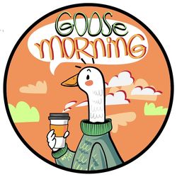 Логотип партнёра сервиса чаевых Кофейня “Goose Morning”