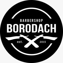 Логотип партнёра сервиса чаевых BARBERSHOP BORODACH